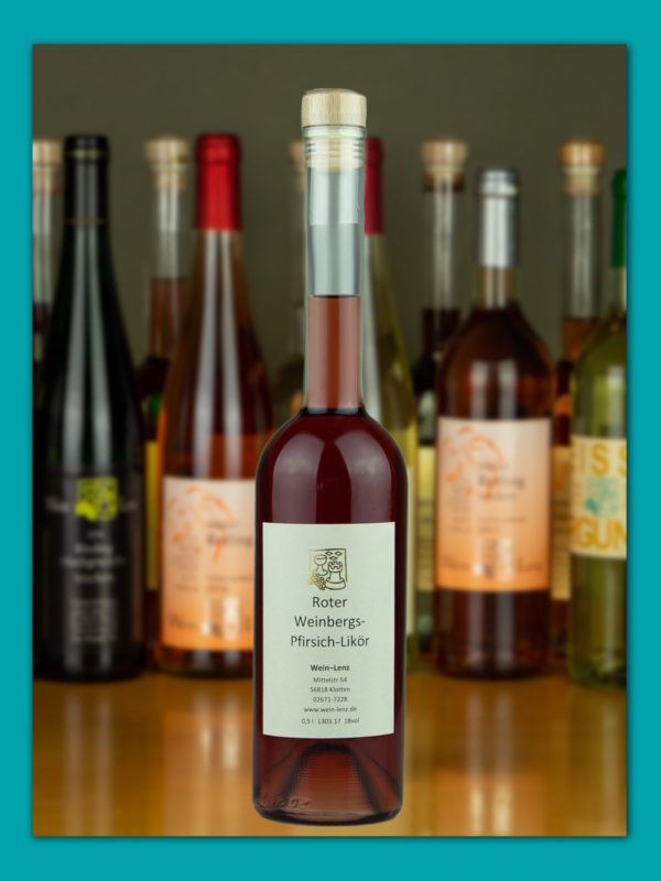 Likör vom Roten Weinbergspfirsich – Wein Lenz